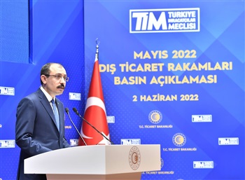 Ticaret Bakanı Muş, Mayıs Ayı Dış Ticaret Rakamlarını Açıkladı