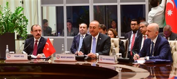 Bakan Muş, Türkiye-Özbekistan-Azerbaycan Üçlü Dışişleri, Ticaret ve Ulaştırma Bakanları Toplantısı'nda Konuştu