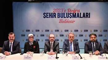Ticaret Bakanı Muş, Balıkesir'de "2023'e Doğru Şehir Buluşmaları" programında konuştu