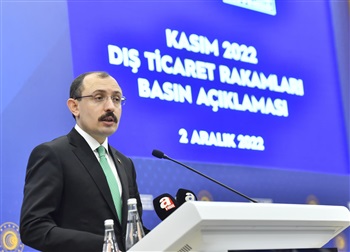 Ticaret Bakanı Mehmet Muş, Kasım Ayı Dış Ticaret Rakamlarını Açıkladı