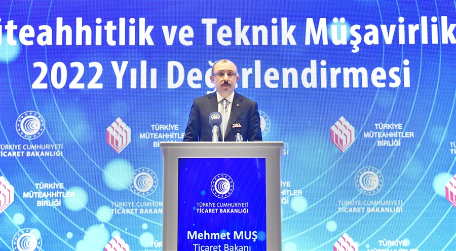 Müteahhitlik Sektörü 2022'de Yurt Dışında 17,8 Milyar Dolarlık İş Üstlendi