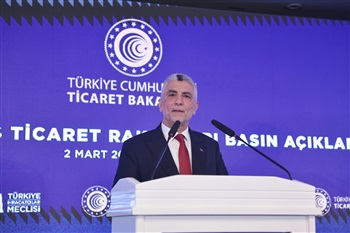 Ticaret Bakanı Ömer Bolat, Şubat Ayı Dış Ticaret Verilerini Açıkladı