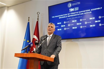 Ticaret Bakanı Bolat, TİM Brüksel Temsilciliği Açılışında Konuştu