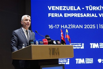 Ticaret Bakanı Bolat, "Türkiye-Venezuela Ticaret Fuarı”nın Açılışında Konuştu