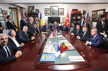 Ticaret Bakanı Bolat, Romanya Türkiye Ticaret ve Sanayi Odası'nda Konuştu Haber Resmi