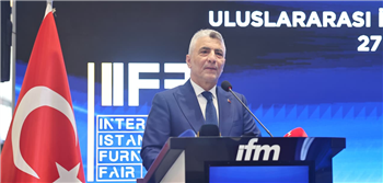 Ticaret Bakanı Ömer Bolat, Uluslararası İstanbul Mobilya Fuarı'nın Açılışında Konuştu